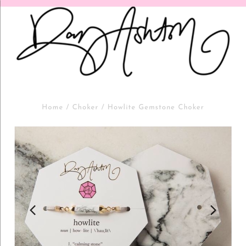 Rory Ashton marble choker